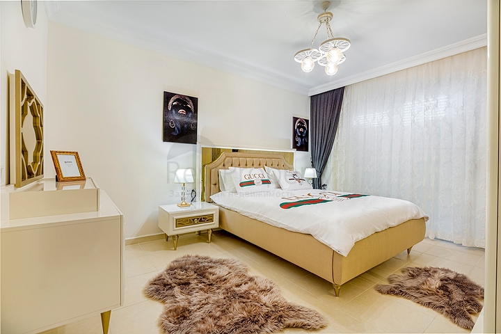 دوبلكس 3 غرف وصالة -مفروشة - في مهموتلار / الانيا 