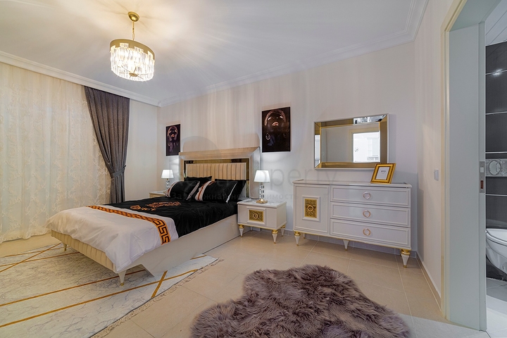 دوبلكس 3 غرف وصالة -مفروشة - في مهموتلار / الانيا 