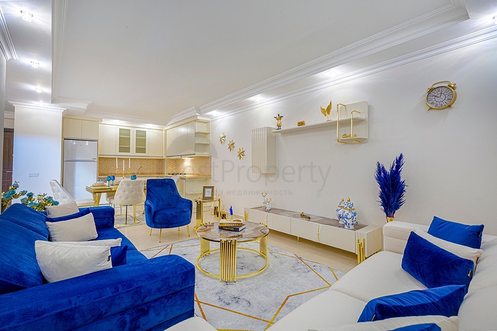 دوبلكس 3 غرف وصالة -مفروشة - في مهموتلار / الانيا 