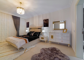 دوبلكس 3 غرف وصالة -مفروشة - في مهموتلار / الانيا 