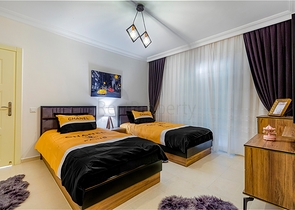 دوبلكس 3 غرف وصالة -مفروشة - في مهموتلار / الانيا 