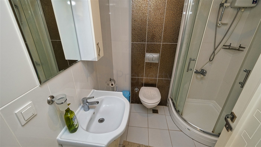 شقة 1 + 1 مع أثاث في ليمان كونيالتي 5 دقائق من البحر