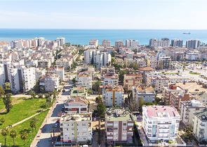 شقة 1 + 1 مع أثاث في ليمان كونيالتي 5 دقائق من البحر