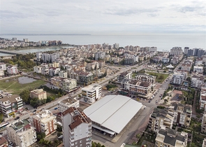 شقة 1 + 1 مع أثاث في ليمان كونيالتي 5 دقائق من البحر