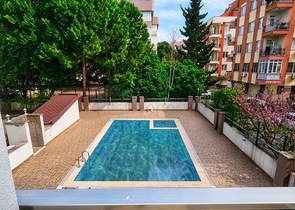 شقة 1 + 1 مع أثاث في ليمان كونيالتي 5 دقائق من البحر