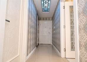 شقة 1 + 1 مع أثاث في ليمان كونيالتي 5 دقائق من البحر