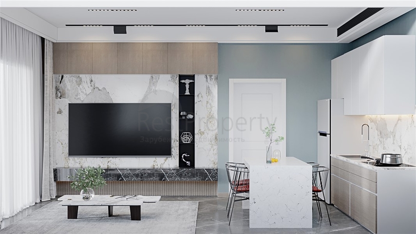 قريب من البحر -بالاقساط -شقق عائلية ضمن مجمع سكني - في مهموتلار / الانيا 