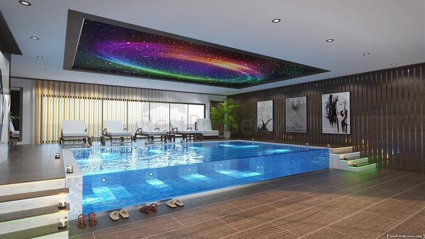 قريب من البحر -بالاقساط -شقق عائلية ضمن مجمع سكني - في مهموتلار / الانيا 