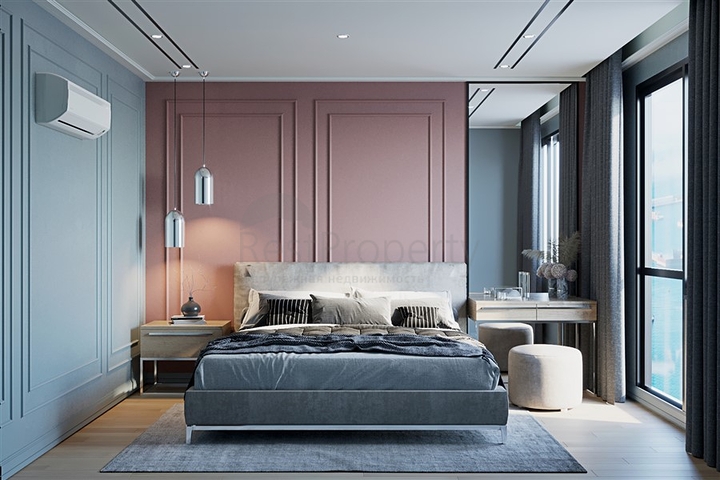 قريب من البحر -بالاقساط -شقق عائلية ضمن مجمع سكني - في مهموتلار / الانيا 