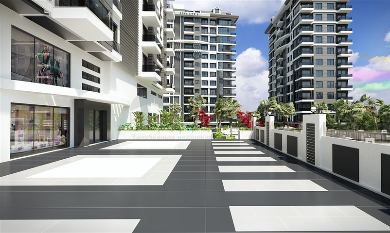 قريب من البحر -بالاقساط -شقق عائلية ضمن مجمع سكني - في مهموتلار / الانيا 