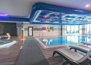 اطلالة بحر ساحرة - مجمع 5 نجوم -شقة غرفة وصالة - في كارجي جاك / الانيا 