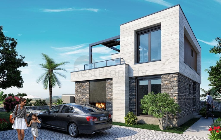 فلل مستقلة فاخرة - ضمن مجمع حديث - في بودروم 