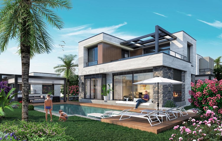 فلل مستقلة فاخرة - ضمن مجمع حديث - في بودروم 