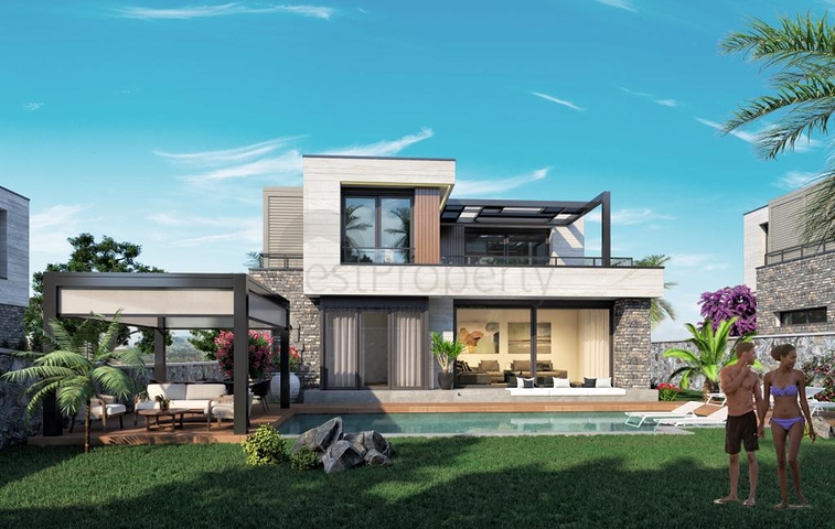 فلل مستقلة فاخرة - ضمن مجمع حديث - في بودروم 