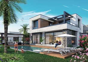 فلل مستقلة فاخرة - ضمن مجمع حديث - في بودروم 