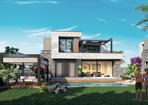 فلل مستقلة فاخرة - ضمن مجمع حديث - في بودروم 