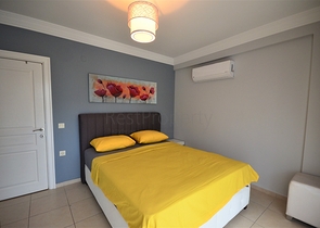 مناسبة للسكن والاستثمار -في موقع مركزي مميز -شقة 1+1 مفروشة -توسمور / الانيا 