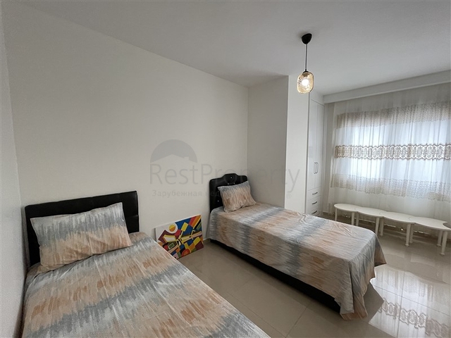 ضمن مجمع سكني -شقة 2 غرفة وصالة مؤثثة - في مهموتلار  / الانيا 