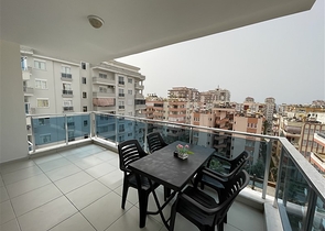 ضمن مجمع سكني -شقة 2 غرفة وصالة مؤثثة - في مهموتلار  / الانيا 