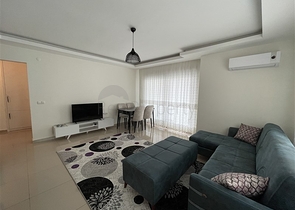 ضمن مجمع سكني -شقة 2 غرفة وصالة مؤثثة - في مهموتلار  / الانيا 