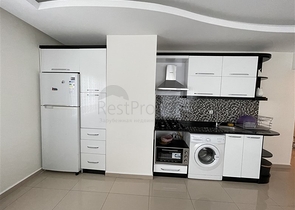 ضمن مجمع سكني -شقة 2 غرفة وصالة مؤثثة - في مهموتلار  / الانيا 