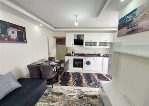 موقع ممتاز - شقة غرفة وصالة - مفروشة -في مركز الانيا 