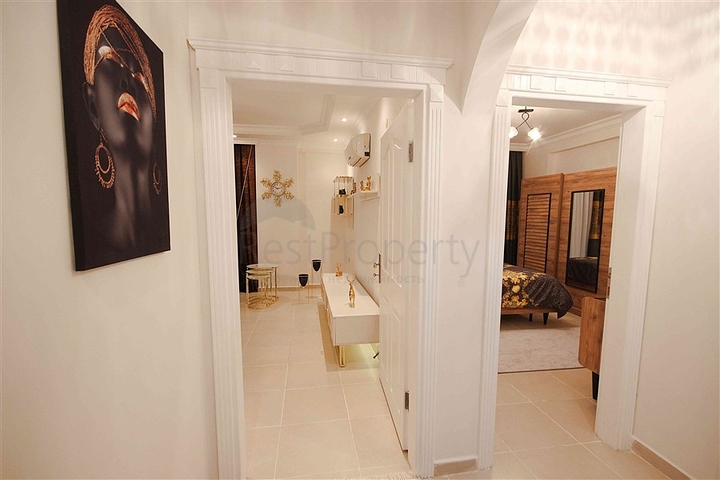 شقة انيق -تصميم 1+2 - في مهموتلار / الانيا 