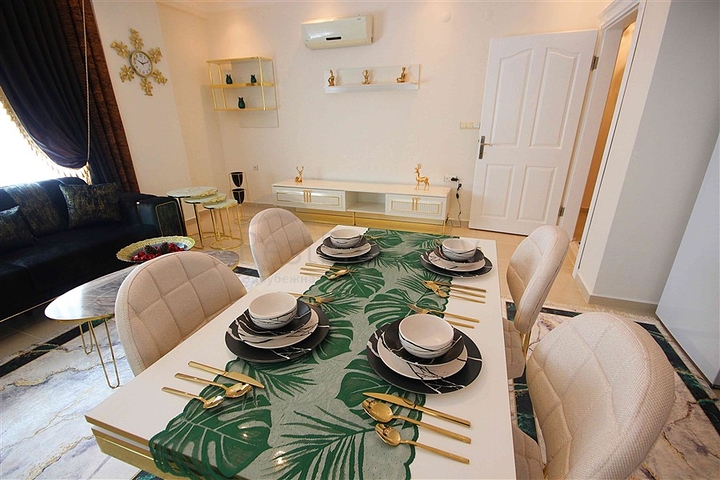 شقة انيق -تصميم 1+2 - في مهموتلار / الانيا 