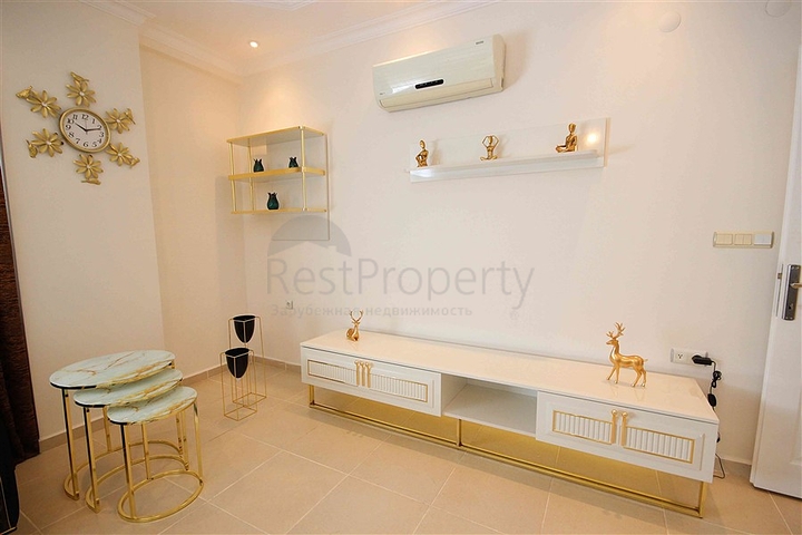 شقة انيق -تصميم 1+2 - في مهموتلار / الانيا 