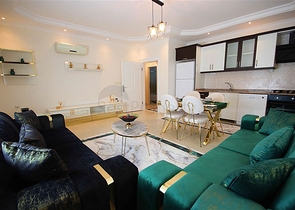 شقة انيق -تصميم 1+2 - في مهموتلار / الانيا 