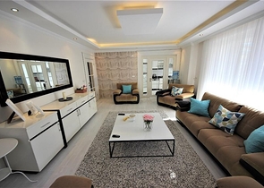 شقة عائلية -تصميم انيق - 3 غرف نوم وصالة -في مهموتلار / الانيا 