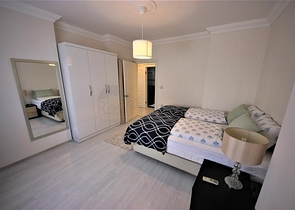 شقة عائلية -تصميم انيق - 3 غرف نوم وصالة -في مهموتلار / الانيا 