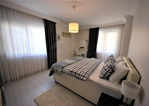 شقة عائلية -تصميم انيق - 3 غرف نوم وصالة -في مهموتلار / الانيا 