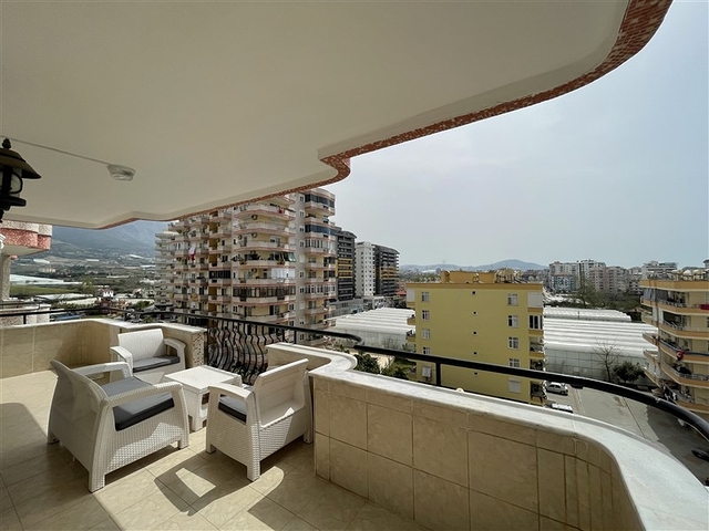 طابق مرتفع -شقة 2 غرفة وصالة - مفروشة -في مهموتلار / الانيا 