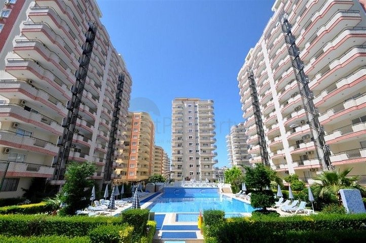 طابق مرتفع -شقة 2 غرفة وصالة - مفروشة -في مهموتلار / الانيا 