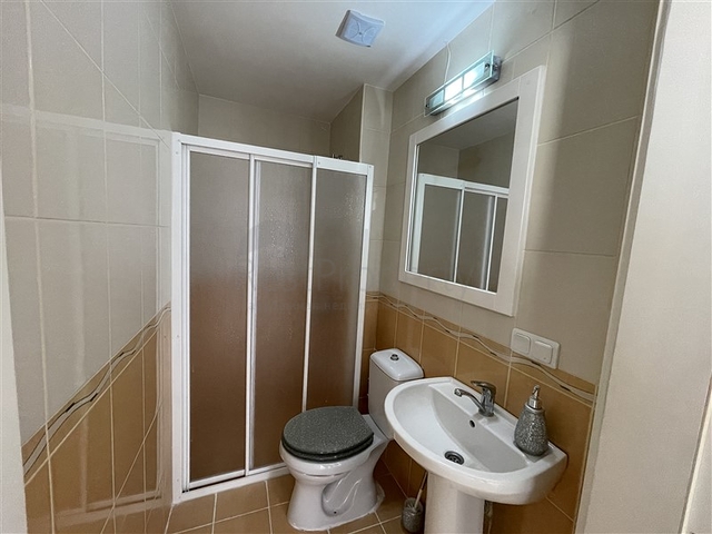 طابق مرتفع -شقة 2 غرفة وصالة - مفروشة -في مهموتلار / الانيا 