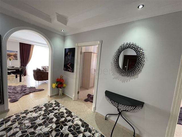 طابق مرتفع -شقة 2 غرفة وصالة - مفروشة -في مهموتلار / الانيا 