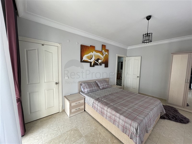 طابق مرتفع -شقة 2 غرفة وصالة - مفروشة -في مهموتلار / الانيا 