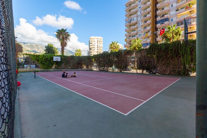 طابق مرتفع -شقة 2 غرفة وصالة - مفروشة -في مهموتلار / الانيا 