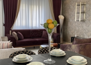 طابق مرتفع -شقة 2 غرفة وصالة - مفروشة -في مهموتلار / الانيا 