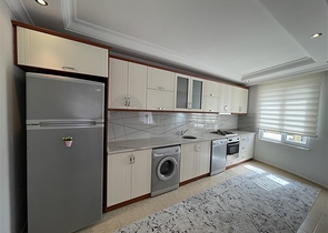 طابق مرتفع -شقة 2 غرفة وصالة - مفروشة -في مهموتلار / الانيا 