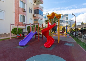 طابق مرتفع -شقة 2 غرفة وصالة - مفروشة -في مهموتلار / الانيا 