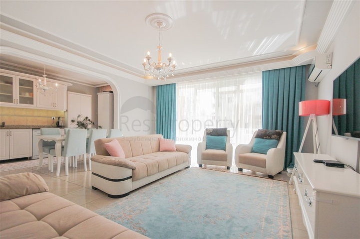 قريب من البحر - شقة 2 غرفة وصالة - مفروشة -في مهموتلار / الانيا 