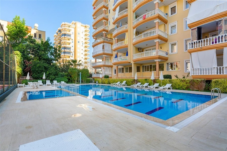 قريب من البحر - شقة 2 غرفة وصالة - مفروشة -في مهموتلار / الانيا 