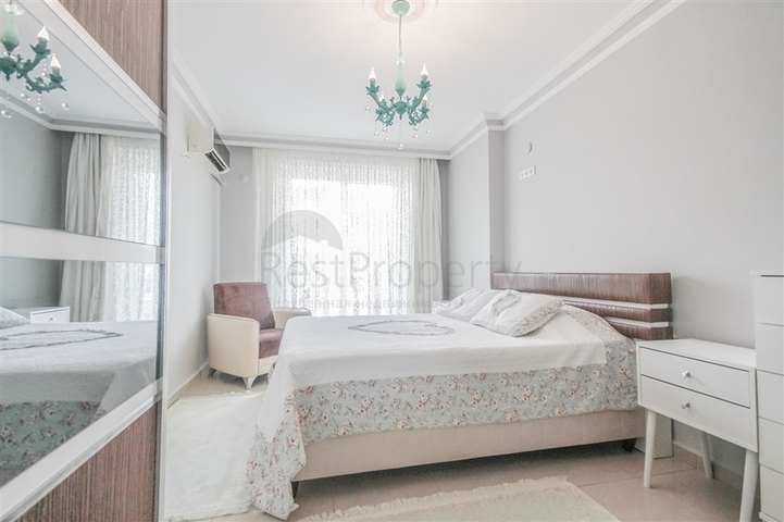 قريب من البحر - شقة 2 غرفة وصالة - مفروشة -في مهموتلار / الانيا 