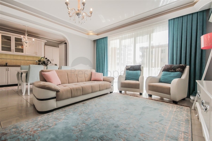 قريب من البحر - شقة 2 غرفة وصالة - مفروشة -في مهموتلار / الانيا 