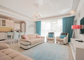 قريب من البحر - شقة 2 غرفة وصالة - مفروشة -في مهموتلار / الانيا 