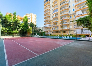 قريب من البحر - شقة 2 غرفة وصالة - مفروشة -في مهموتلار / الانيا 