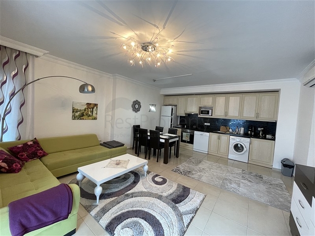 ضمن مجمع انيق -شقة 2 غرفة وصالة -مفروشة -في مهموتلار / الانيا 