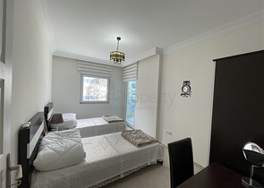 ضمن مجمع انيق -شقة 2 غرفة وصالة -مفروشة -في مهموتلار / الانيا 